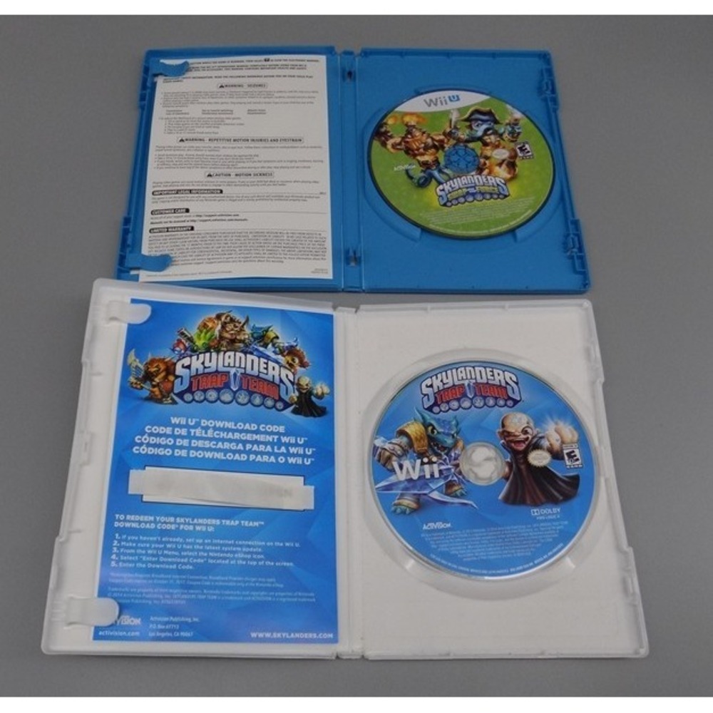 2 Skylanders Wii Games Trap Team & Swap Force Untested  Wii University - Picture 4 of 9